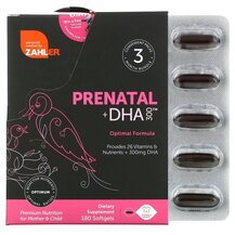 Prenatal + DHA 300 Витамины для беременных Zahler