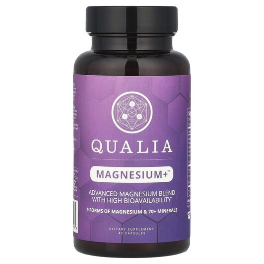 Основне фото товару Neurohacker Collective, Qualia Magnesium+, Магній, 42 капсул