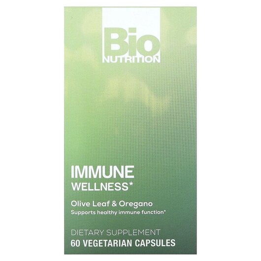 Основне фото товару Immune Wellness Olive Leaf & Oregano, Олія орегано, 60 капсул