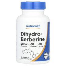 Dihydroberberine 200 mg Берберин Nutricost 60 капсул Dihydroberberine 200 mg Берберин Nutricost 60 капсул