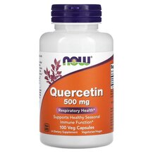 Кверцетин 500 мг Quercetin 500 mg NOW Foods 100 капсул Кверцетин 500 мг Quercetin 500 mg NOW Foods 100 капсул