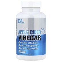 Оцет Apple Cider Vinegar 60 EVLution Nutrition 60 капсул Оцет Apple Cider Vinegar 60 EVLution Nutrition 60 капсул