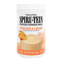 Spiru-Tein Protein Powder Meal Peach & Cream Flavor еды
