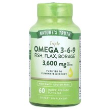 Triple Omega 3-6-9 Fish Flax Borage 3600 mg Омега 3 6 Triple Omega 3-6-9 Fish Flax Borage 3600 mg Омега 3 6