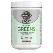 Супергрінс Sport Organic Greens Powder Apple Berry Flavor