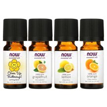 Pure Essential Oil Kit 4 Bottles Эфирное масло NOW Foods Pure Essential Oil Kit 4 Bottles Эфирное масло NOW Foods