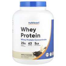 Протеїн Ізолят Whey Protein Concentrate Vanilla Nutricost
