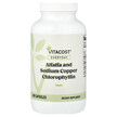 Фото товара Alfalfa and Sodium Copper Chlorophyllin Фото товара Хлорофилл, Alfalfa and Sodium Copper Chlorophyllin, 300 капсул