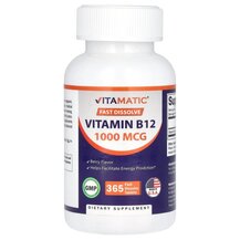 Vitamin B12 Berry 1000 mcg Витамин B12 Кобаламин Vitamatic