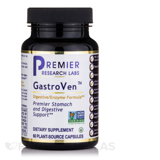 Основное фото товара Premier Research Labs, Ферменты, GastroVen, 60 капсул