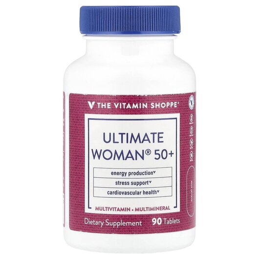 Основное фото товара Ultimate Woman 50+ Multivitamin &, Витамины для женщин 50+, 9