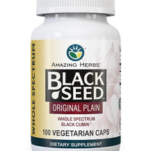 Black Seed Original Plain Черный тмин Amazing Herbs