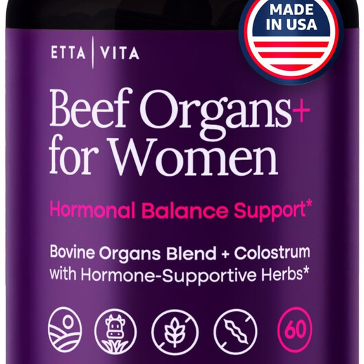 Основное фото товара Etta Vita, Говяжие органы, Primal Beef Organ, 60 капсул