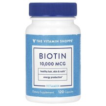 Biotin 10000 mcg Витамин B7 Биотин TheVitaminShoppe Biotin 10000 mcg Витамин B7 Биотин TheVitaminShoppe