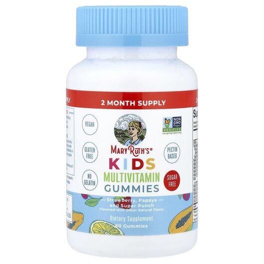Основное фото товара Kids Multivitamin Gummies Strawberry Papaya And Super Punch Основное фото товара Kids Multivitamin Gummies Strawberry Papaya, Витамины для детей,
