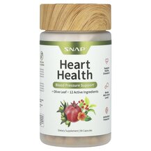 Кардіо комплекс Heart Health Snap Supplements 90 капсул Кардіо комплекс Heart Health Snap Supplements 90 капсул