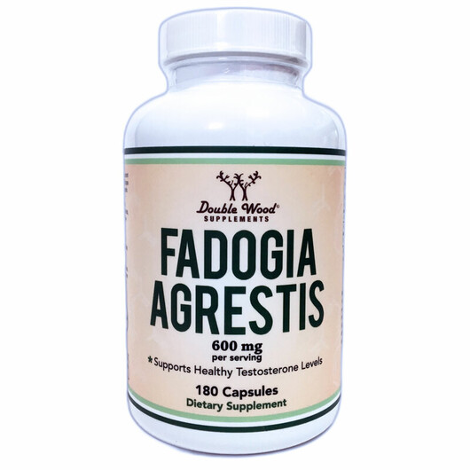 Основное фото товара Double Wood, Фадогия Агрестис, Fadogia Agrestis, 180 капсул