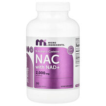 N-ацетилцистеїн NAC with NAD+ Micro Ingredients 240 капсул