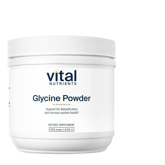Основное фото товара Glycine Powder Основное фото товара Vital Nutrients, L-Глицин, Glycine Powder, 250 г