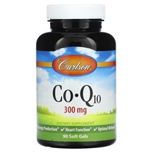 Коензим CoQ10 CoQ10 300 mg Carlson 90 капсул Коензим CoQ10 CoQ10 300 mg Carlson 90 капсул