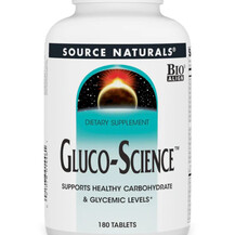 Gluco-Science Поддержка уровня сахара Source Naturals