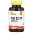 Фото товару Sundance Vitamins, Beet Root 1000 mg, Червоний буряк, 60 капсул