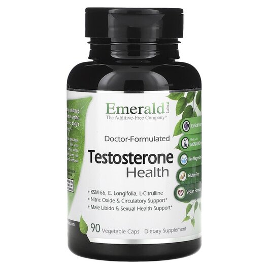 Основное фото товара Emerald, Тестостероновый бустер, Testosterone Health, 90 капсул