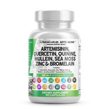 Artemisinin Quercetin Zinc Mullein Артемизинин Clean