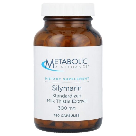 Основне фото товару Silymarin Standardized Milk Thistle Extract 300, Розторопша, 180 