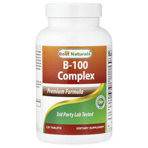 B-комплекс B-100 Complex Best Naturals 120 таблеток B-комплекс B-100 Complex Best Naturals 120 таблеток