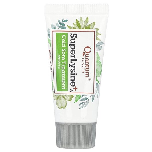 Основне фото товару Super Lysine+ Cold Sore Treatment Основне фото товару Quantum Health, Super Lysine+ Cold Sore Treatment, L-Лізин, 7 г
