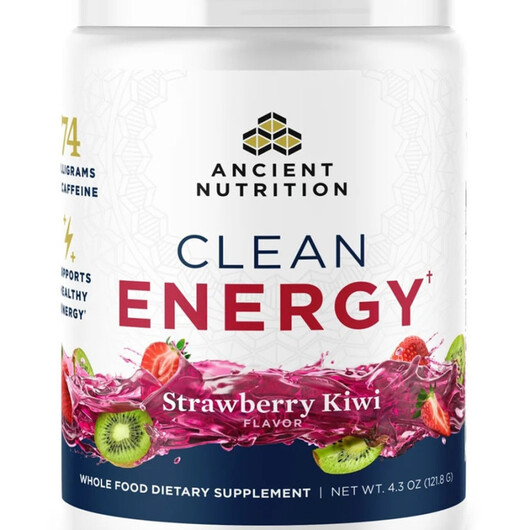 Основне фото товару Clean Energy Strawberry Kiwi Flavor Основне фото товару Clean Energy Strawberry Kiwi Flavor, Енергетичний напій, 4.3 oz