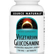 Фото товару Vegetarian Glucosamine, Глюкозамін Сульфат, 60 таблеток