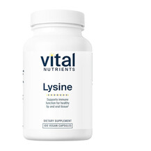 Lysine 500 mg L-Лизин Vital Nutrients 100 капсул Lysine 500 mg L-Лизин Vital Nutrients 100 капсул