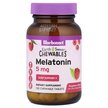 Фото товару Chewables Melatonin 5 mg Raspberry, Мелатонін, 120 цукерок