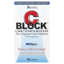 Інгібітор крохмалю CBlock Carb/Starch Blocker Absolute Інгібітор крохмалю CBlock Carb/Starch Blocker Absolute