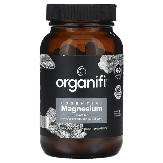 Основное фото товара Organifi, Магний, Essential Magnesium, 60 капсул