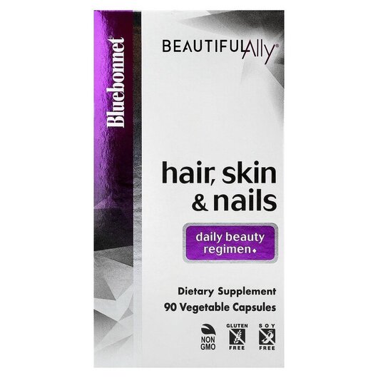 Основное фото товара Beautiful Ally Hair Skin & Nails Основное фото товара Кожа ногти волосы, Beautiful Ally Hair Skin & Nails, 90 капсу