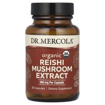 Гриби Рейші Organic Reishi Mushroom Extract 500 mg Dr.