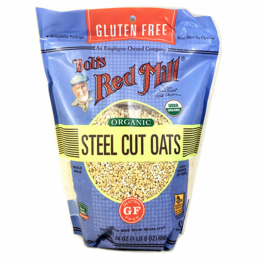 Основное фото товара Bob's Red Mill, Овес, Organic Steel Cut Oats Gluten Free, 68