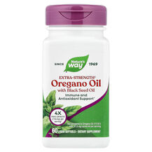 Oregano Oil With Black Seed Oil Масло орегано Nature's Way