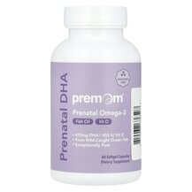 Омега 3 Prenatal DHA Premom 60 капсул Омега 3 Prenatal DHA Premom 60 капсул