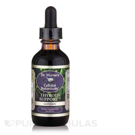 Основное фото товара Thyroid Support Glycerin Основное фото товара Doctor Morse's, Поддержка щитовидной, Thyroid Support Glycer