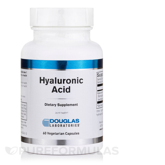 Основное фото товара Hyaluronic Acid Основное фото товара Douglas Laboratories, Гиалуроновая кислота, Hyaluronic Acid, 60 к