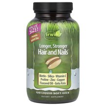 Longer Stronger Hair and Nails Кожа ногти волосы Irwin