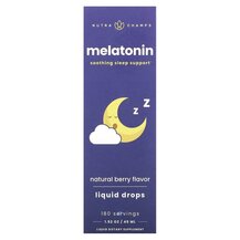 Мелатонін Melatonin Liquid Drops Natural Berry NutraChamps Мелатонін Melatonin Liquid Drops Natural Berry NutraChamps
