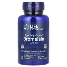 Бромелайн 500 мг Specially-Coated Bromelain 500 mg Life