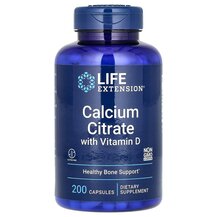 Calcium Citrate with Vitamin D Цитрат кальция с D3 Life