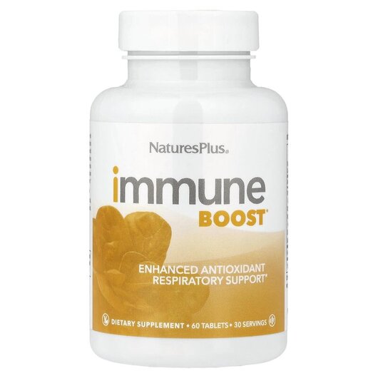 Основное фото товара Immune Boost Основное фото товара Natures Plus, Immune Boost, Immune Boost 60, 60 таблеток