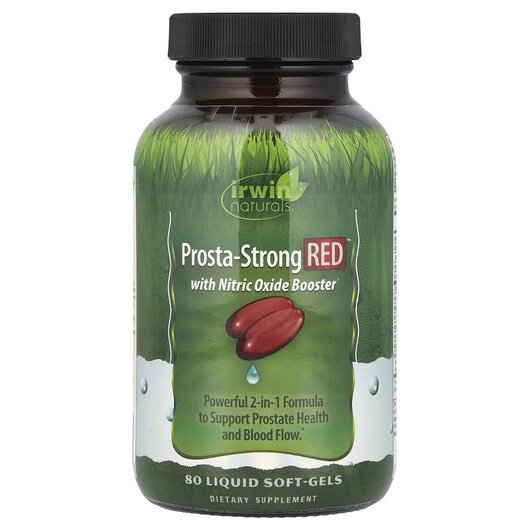 Основное фото товара Irwin Naturals, Поддержка простаты, Prosta-Strong RED, 80 капсул